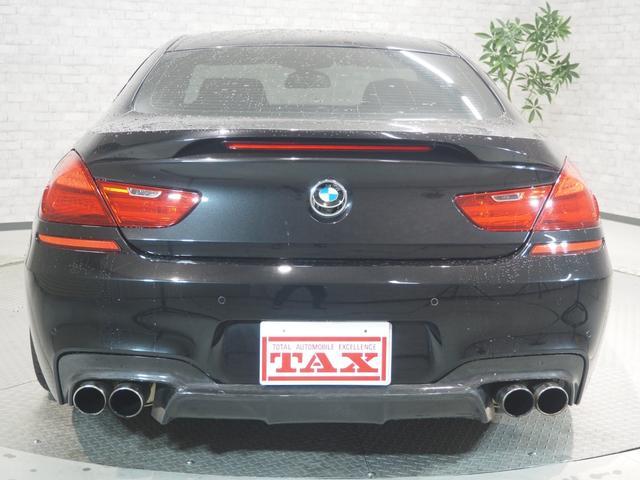 6シリーズ 640iクーペ XYZ車高調 トランクスポイラー 黒革