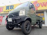 スズキ　キャリイトラック ＫＵ エアコン！パワステ！地区限定車！リフトアップ！バンパーガード！社外アルミ！
