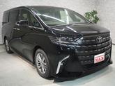 トヨタ　アルファードハイブリッド Ｚ 登録済未使用車 サンルーフ 黒革シート 両側電動スライド 寒冷地仕様 前席・