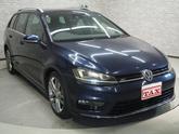 フォルクスワーゲン　ゴルフヴァリアント Ｒラインブルーモーションテクノロジー 禁煙車 純正ナビ ルーフレール ＡＣＣ Ｅ