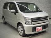 スズキ　ワゴンＲ ハイブリッドＦＸ ワンオーナー デュアルセンサーブレーキサポート 車線逸脱警報 