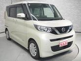 日産　ルークス Ｘ ワンオーナー 禁煙車 左側電動スライドドア 純正ナビ アラウンドビューモニタ