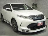 トヨタ　ハリアー プレミアム ワンオーナー 禁煙車 モデリスタフルエアロ パノラマルーフ アルパイ
