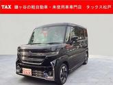 スズキ　スペーシアカスタム ハイブリッドＸＳターボ 届出済み未使用車 全方位モニター付きメモリーナビゲーショ