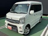 スズキ　エブリイワゴン ＰＺターボスペシャル 社外ナビ・ＴＶ・バックカメラ・両側パワースライドドア・オー