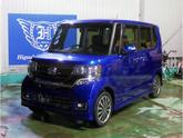 ホンダ　Ｎ－ＢＯＸカスタム Ｇ・ターボＬパッケージ 純正ナビ Ｂカメラ