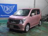 スズキ　ワゴンＲ ＦＺ キーフリー オートライト ＨＩＤ 社外ナビ Ｂカメラ キーフリー オートラ