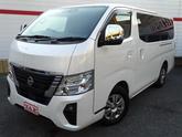 日産　キャラバンワゴン ＧＸ ３ナンバー１０人乗り 片側電動スライドドア 純正７インチナビ・ナビ連動前後