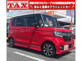ホンダ　Ｎ－ＢＯＸカスタム Ｇ・Ｌホンダセンシング ツートンカラー 追尾式クルコン メモリーナビ Ｂｌｕｅｔ