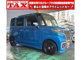スズキ　スペーシアカスタム ハイブリッドＸＳターボ ハイブリッド＆モーター 純正８インチメモリーナビ Ｂｌｕ