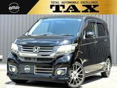 ホンダ　Ｎ－ＷＧＮカスタム Ｇ 禁煙車 カロッツェリアナビ ワンセグＴＶ 後席スライドシート リヤガラスフィ