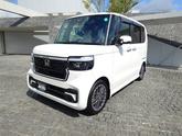 ホンダ　Ｎ－ＢＯＸカスタム ターボ 純正ディスプレイオーディオ・バックモニター・両側オートスライドドア・ＬＥ