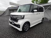 ホンダ　Ｎ－ＢＯＸカスタム Ｌ 純正ナビ＆地デジ・バックモニター・ホンダセンシング・レーダークルーズ・オート