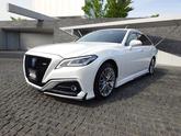 トヨタ　クラウンハイブリッド ＲＳ モデリスタエアロ＆マフラー・純正ナビ・パノラミックビューモニター・ＬＥＤラ