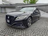 トヨタ　クラウンハイブリッド ＲＳアドバンス モデリスタエアロ＆マフラー・パノラミックビューモニター・黒革エア