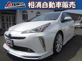 トヨタ　プリウス ＳセーフティプラスＩＩ モデリスタエアロ パノラマビューモニター 社外ナビ ワン