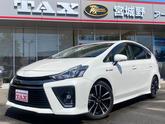 トヨタ　プリウスアルファ Ｓツーリングセレクション・Ｇ’ｓ 車両評価４．５点／ハーフレザーシート／バックカ