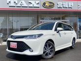 トヨタ　カローラフィールダー ハイブリッドＧ ダブルバイビー 車輛評価４．５点／純正フルセグナビ／バックカメラ