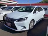 レクサス　ＨＳ ＨＳ２５０ｈ バージョンＩ 車輛評価４点／革シート／フルセグナビ／ウッドコンビハ