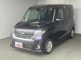 日産　デイズルークス ハイウェイスター Ｘターボ ４ＷＤ 衝突被害軽減ブレーキ レーンアシスト 左側電