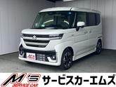 スズキ　スペーシアカスタム ハイブリッドＸＳ ４ＷＤ 届出済未使用車 左右シートヒーター 衝突被害軽減ブレー
