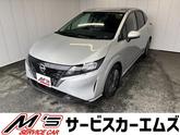 日産　ノート Ｘ ＦＯＵＲ ４ＷＤ 前方ドラレコ メモリーナビ バックカメラ ＥＴＣ シートヒ