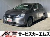 日産　ノート Ｘ ＦＯＵＲ ４ＷＤ 前ドラレコ ＥＴＣ 社外メモリーナビ バックモニター Ｂｌ