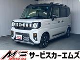 スズキ　スペーシアギア ハイブリッドＸＺ ４ＷＤ 届出済未使用車 衝突被害軽減ブレーキ 両側電動スライド