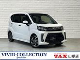 ダイハツ　ムーヴ カスタム ＲＳ ハイパーＳＡＩＩＩ 社外８型メモリーナビ フルセグ ＤＶＤ Ｂｌ