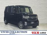ホンダ　Ｎ－ＢＯＸカスタム Ｌ ４ＷＤ ホンダセンシング 社外８型メモリーナビ フルセグ ＤＶＤ Ｂｌｕｅｔ