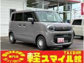 スズキ　ワゴンＲスマイル ハイブリッドＸ 純正９インチ全方位モニター付ナビ ／届出済未使用車／衝突被害軽減