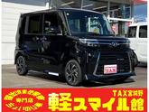 ダイハツ　タント カスタムＸ 純正９インチディスプレイオーディオ ／届出済未使用車／衝突被害軽減ブ