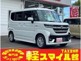 スズキ　スペーシアカスタム ハイブリッドＧＳ 純正９インチ全方位モニター付ナビ 届出済未使用車／衝突被害軽減