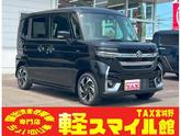 スズキ　スペーシアカスタム ハイブリッドＸＳ 純正９インチ全方位モニター付ナビ ／両側電動スライドドア／フル