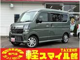 スズキ　エブリイワゴン ＰＺターボ ／ハイルーフ／切替４ＷＤ／左側電動スライド／アダプティブクルーズ／運
