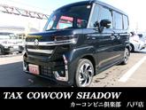 スズキ　スペーシアカスタム ハイブリッドＸＳ ４ＷＤ カーテンエアバッグ クリソナ 電動格納ドアミラー 運転