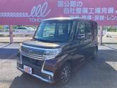 ダイハツ　タント カスタムＸ トップエディションＳＡＩＩ 純正８インチナビ フルセグＴＶ スマアシ