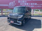 ダイハツ　タント カスタムＸ トップエディションＳＡＩＩＩ ワンオーナー シートヒーター プシュス