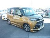 トヨタ　タンク カスタムＧ－Ｔ モデリスタエアロ １５インチＡＷ セーフティーセンス 両側電動ス