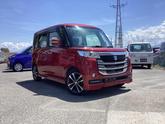 スズキ　スペーシアカスタムＺ  ナビ フルセグＴＶ バックカメラ ＢＴ接続 左側電動スライドドア レーンアシス