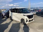 日産　ルークス ハイウェイスター Ｇターボ アーバンクロム メモリーナビ フルセグ シートヒータ