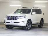 トヨタ　ランドクルーザープラド ２．８ ＴＺ－Ｇ ディーゼルターボ ４ＷＤ サンルーフ 革 ９インチナビ ホワイ