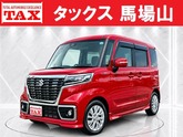 スズキ　スペーシア ６６０ カスタム ハイブリッド ＧＳ デュアルカメラブレーキサポート 禁煙車 シ