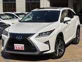レクサス　ＲＸ ４５０ｈＬ ４ＷＤ ７人乗り 黒革 サンルーフ リヤエンター ホワイトパール