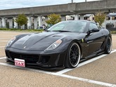 フェラーリ　５９９ Ｆ１ ハーマンエアロ・ハーマンＡＷ・エキゾテックマフラー・ルーフサイドステップ艶