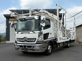 日野自動車　レンジャー ３台積 積載車  ホワイト