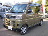 ダイハツ　アトレーデッキバン ６６０ ４ＷＤ 後席両側パワースライドドア ＬＥＤヘッドランプ ナビ＆ａｍｐ；バ