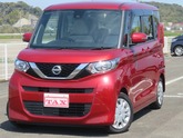 日産　ルークス ６６０ Ｘ ・純正ナビＴＶ・Ｂｌｕｅｔｏｏｔｈ・全方位カメラ スパークリングレッ