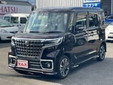 スズキ　スペーシア ６６０ カスタム ハイブリッド ＸＳ 全方位モニター付メモリーナビ スズキコネク