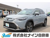 トヨタ　カローラクロス １．８ ハイブリッド Ｚ 登録済未使用車 ディスプレイナビ・ＴＶ セメントグレー